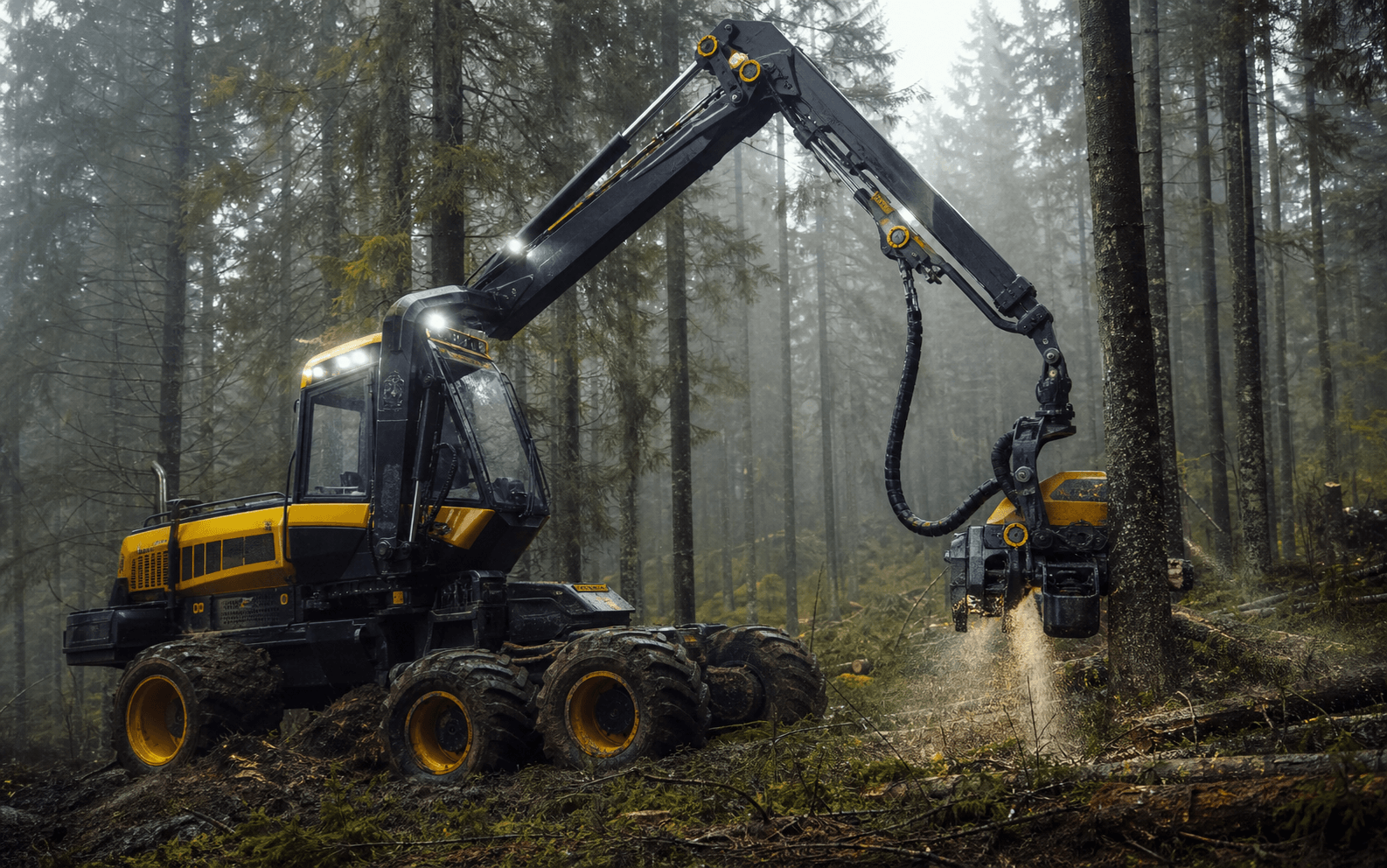 Encoders for Agricultural and Forestry Machinery machine and operating environment