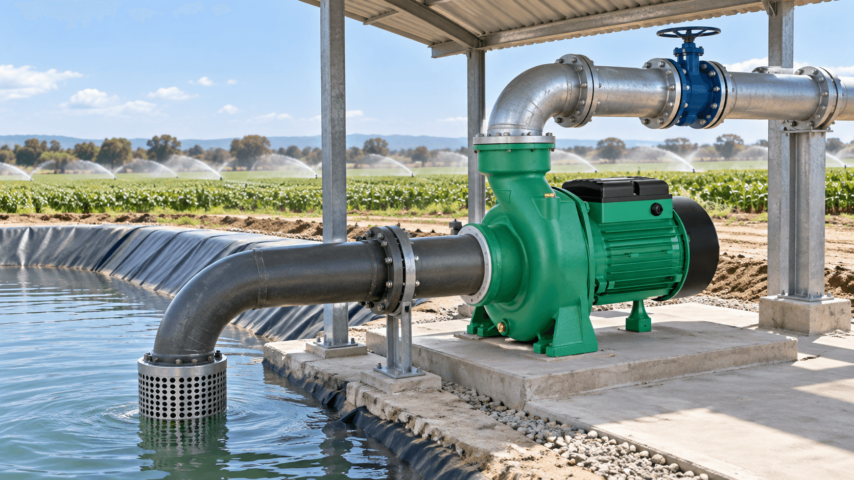 SHF High-flow Centrifugal Pumps illustrative installation environment